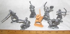 Reamsa Prince Arn + 6 knights toy soldiers