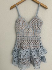 LULUS Light Blue Mini Dress Size XS, Party Ware