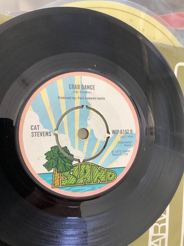Cat Stevens. Can’t keep it in. 7" vinyl 1972 Island records - Picture 4 of 4