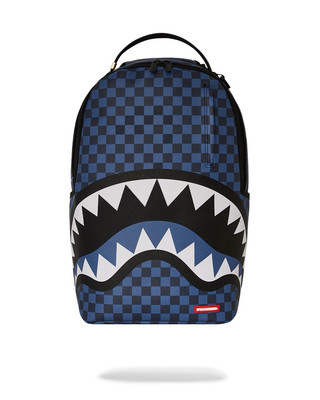 SPRAYGROUND LIMITED EDITION BACKPACK MIDNIGHT MAGIC SHARKS IN PARIS BLUE BLACK