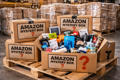 AMAZON Mystery Box General Merchandise Fun Resellers/ STARTER Bundles | eBay