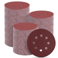 135 PCS 5 Inch Sanding Discs, 8-Hole Round Hook and Loop Sandpaper 9 Grades I... 0.18 per gallon