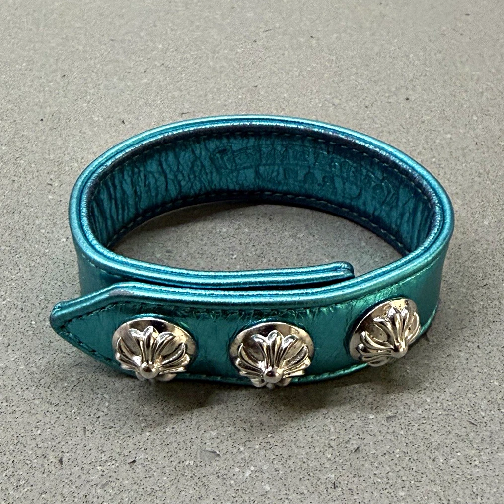 Chrome Hearts Leather Fashion Bracelets for sale - eBay