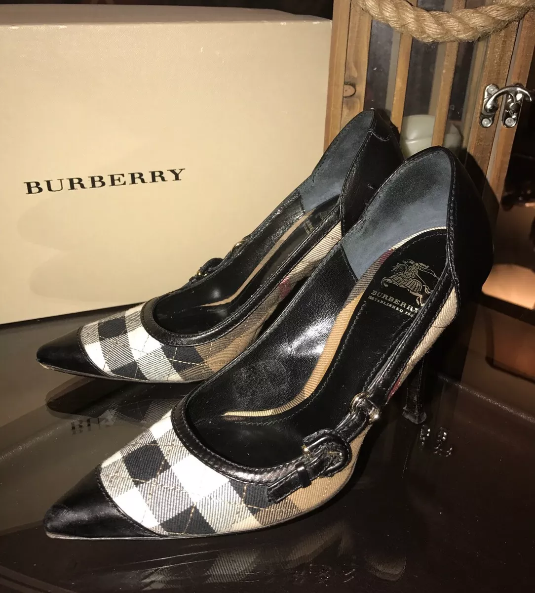Burberry clearance shoes heels