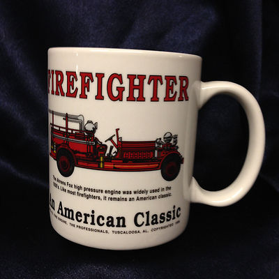 #ad #ad AHRENS FOX FIREFIGHTER HIGH PRESSURE ENGINE FIRE MUG172 PROFESSIONALS TUSCALOOSA $23.74