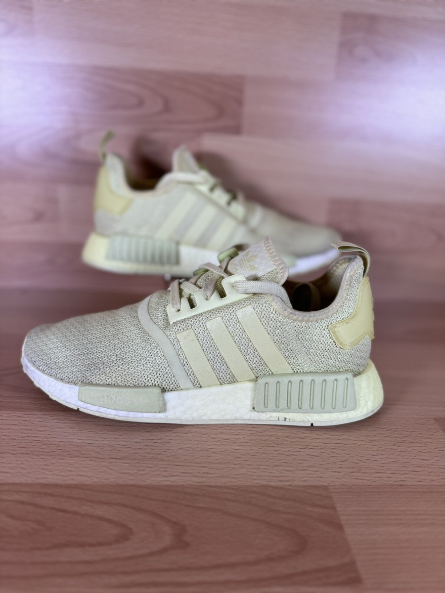Cream Adidas Adidas Nmd Womens Talc Adidas NMD_R1 Pulse Yellow