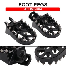 Foot Pegs Footpegs FootPedal Footrest CNC For RM125 1986-2006 RM250 1989-2002