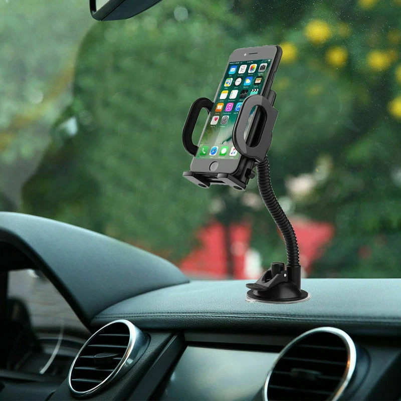 Universal 360° in Car Windscreen Dashboard Holder Mount For GPS Mobile Phone UK - Image 4 of 4