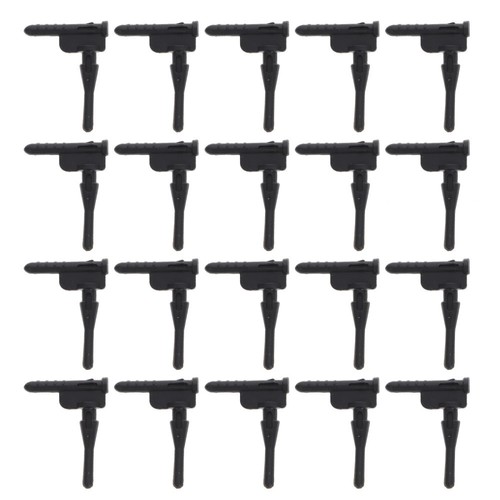 20 PCS Radiator Fan Glue Nail Computer Case Screws Silicone Cooler Mounting Pin - Afbeelding 2 van 6