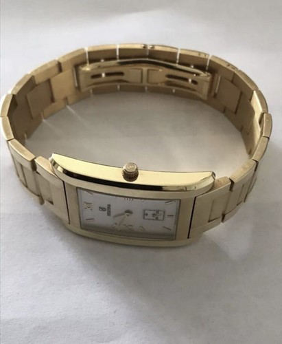 RARE Authentic FESTINA Solid 18K Gold Model F473-815D“TANK Style”100% SWISS MADE - Picture 11 of 24