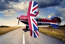 Pitts Special S1 Biplane 60.5" RC Airplane Laser Cut Balsa Ply Short Kit + Plan