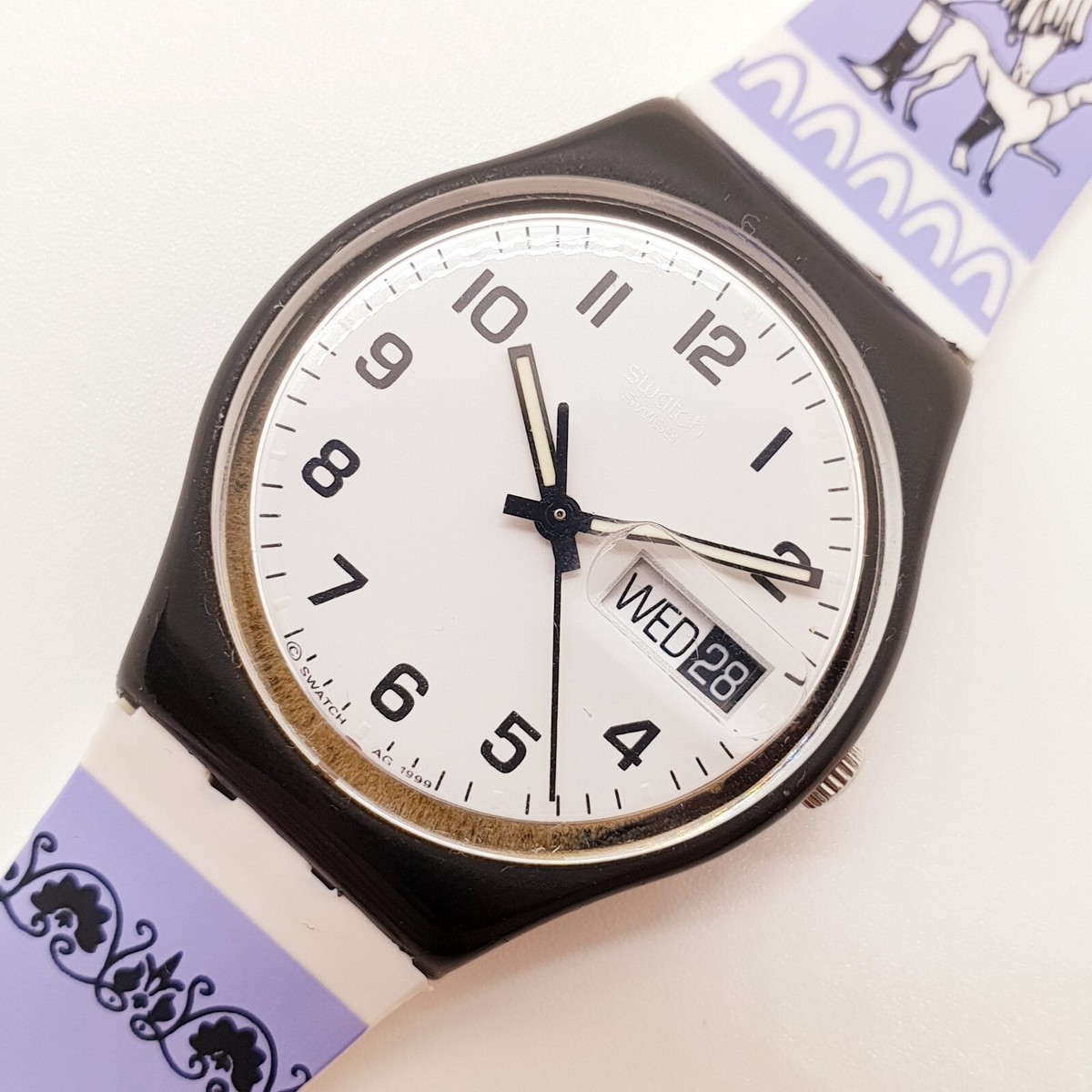 Swatch Unisex Quartz Day/Date Watch ☎️WhatsApp Contact: +92 3112952157 ⌚ SWATCH WATCH SWISS  main image 2