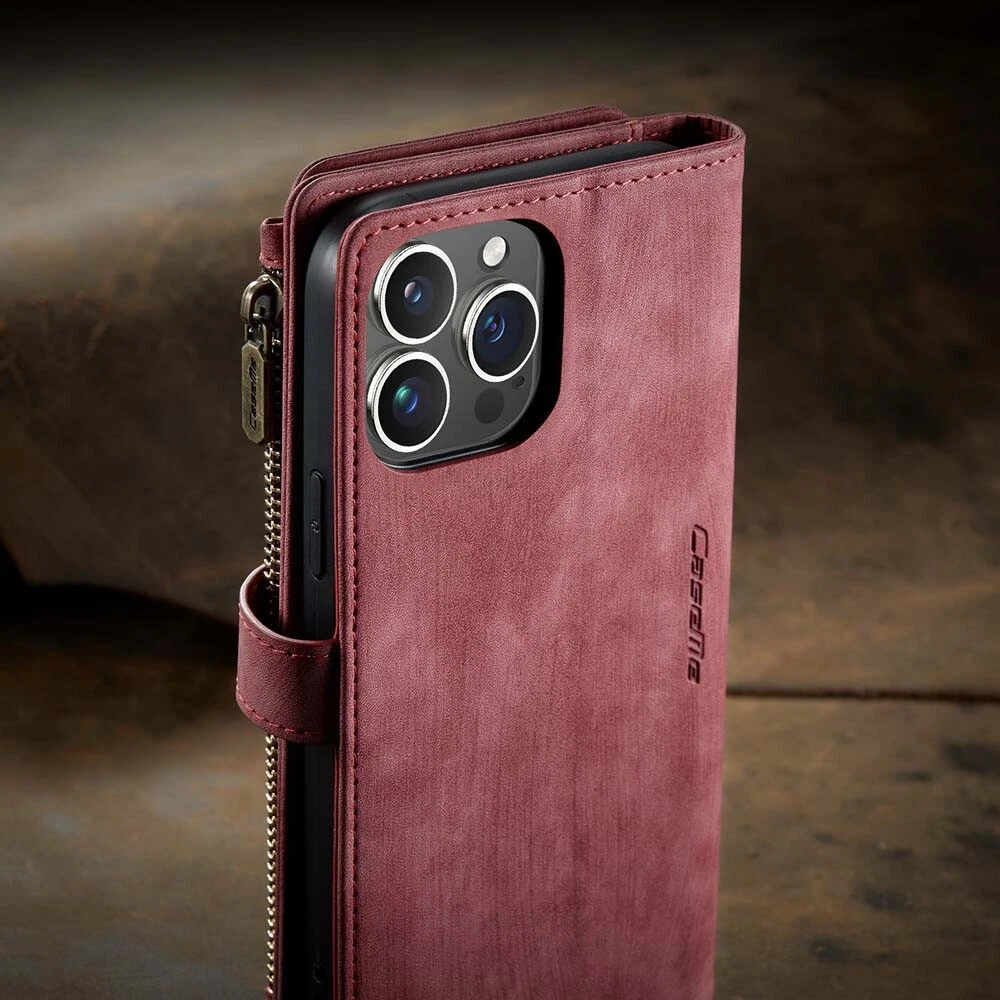 Durable Wallet Phone Case for Apple iPhone 15 14 13 12 11 Pro Pro Max