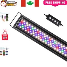 Customizable LED Fish Tank Light with Timer - Ideal for 18 to 24 Inch Aquariums
