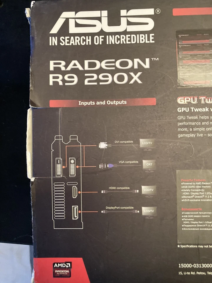 Sapphire Radeon R9 290 4G GDDR5 102-C67111-00-AT PCI Express 3.0 x16 Video Card - Image 4 of 4