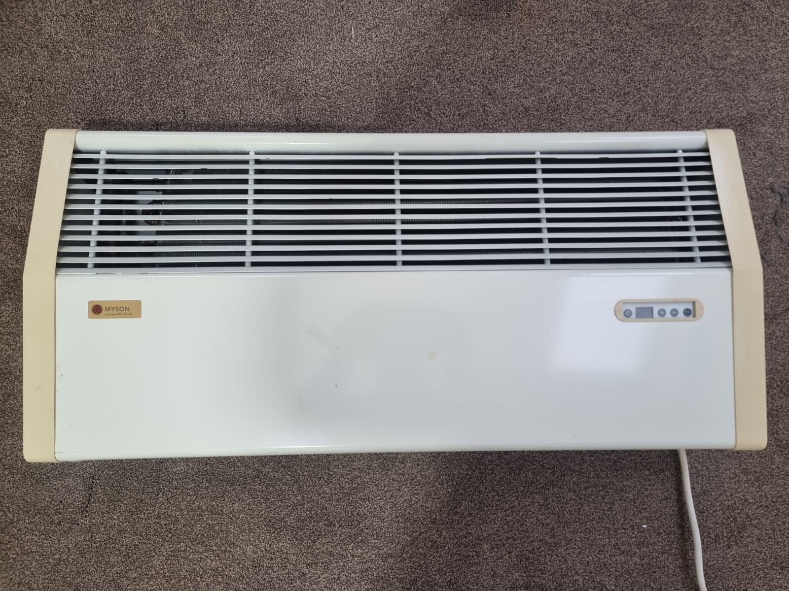 Myson LoLine RC 1410 Fan Convector Heater White LORC14 eBay