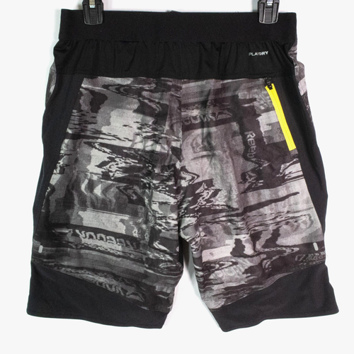 Reebok Men's Training DT Glitch One S Shorts Gray Men's Size XS - Picture 3 of 12