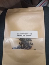 CRANBERRY SOFTGELS 8400 MG. WITH VITAMIN C 30 COUNT