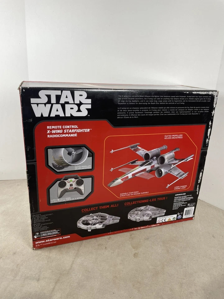 STAR WARS REMOTE CONTROL AIR HOGS X-Wing Fighter Brand New - Image 4 of 4