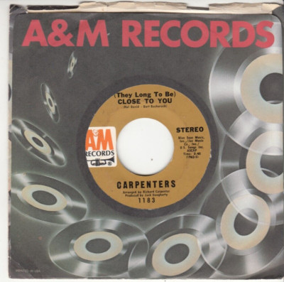 米LP Carpenters Close To You BO2633601 A&amp;M Records /00260 Carpenters – Close To You – Vinyl (LP, 7