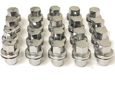 20 14x1.5 Chrome OEM OE Style Replacement Lug Nuts Land Range Rover HSE Sport