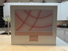 Apple iMac M1 8 Core 24 inch 2021 *RED* 8-core CPU / 16-core Neutral (MGPM3LL/A)