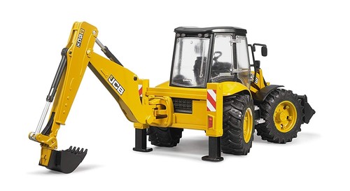 Bruder JCB 5CX Eco Backhoe Loader Backhoe Digger 02454 - Picture 3 of 4