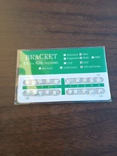 1  pack Dental Orthodontic Ceramic Brackets Braces Mini Roth.022 Hooks 3-4-5