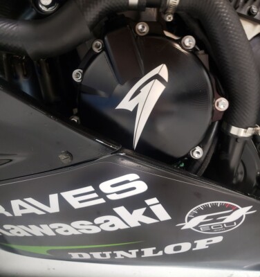 Graves Motorsports Kawasaki ZX-6R 2019 - 2023 Left Engine Cover | eBay