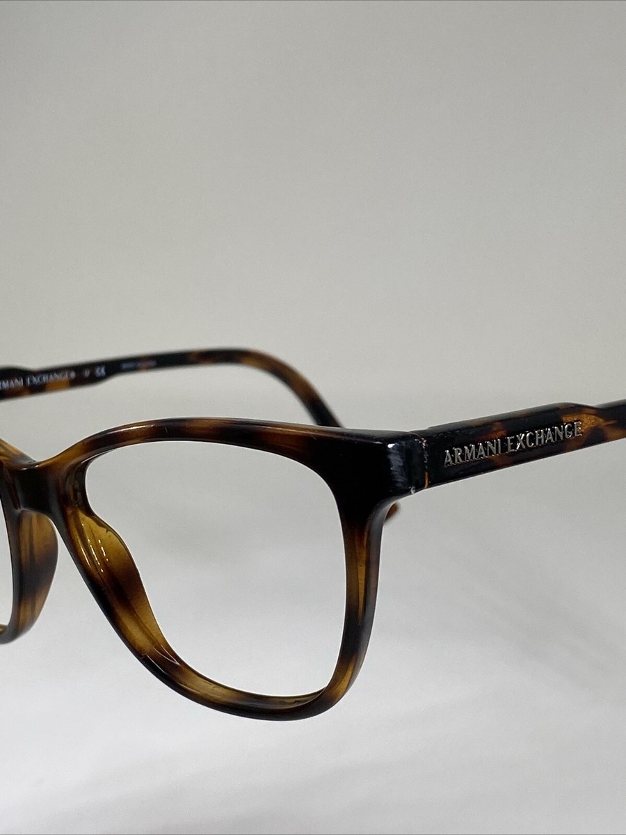 Armani Exchange Women’s AX3044 8037 Tortoise Eyeglasses Frame Only 53-16-140 ✅️⭐️ ARMANI EXCHANGE AX3044 8037 Brown 53¤16 140 Unisex  main image 2