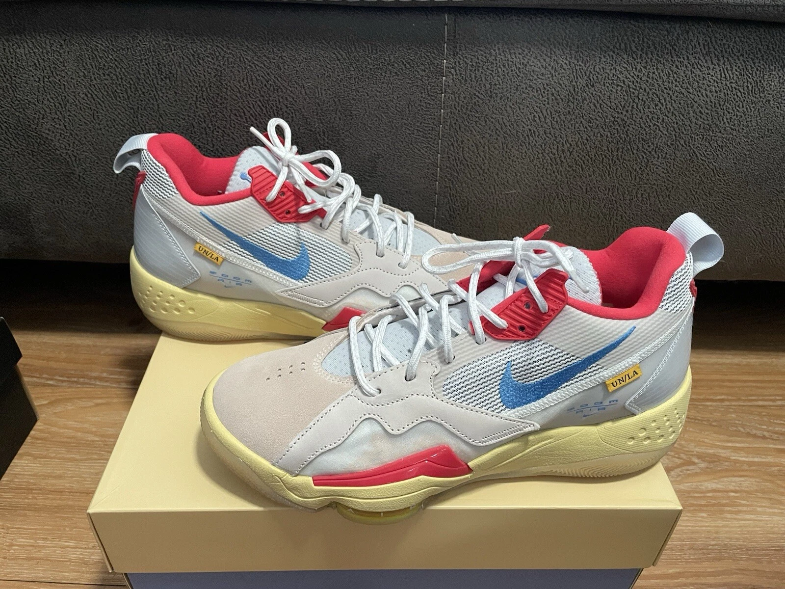 Taglia 9 5 Nike Jordan Zoom '92 Union Guava Ice Coast Summit bianche DA2553 800