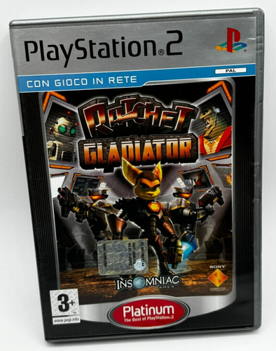Jeu PS2 Playstation 2 Ratchet: Gladiator PAL FR Bon Etat Avec Manuel