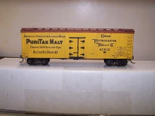 HO WOOD KIT BUILT REEFER PURITAN MALT  40816