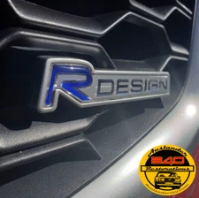 HIGH QUALITY 69mm R Design VOLVO Repair Replacement Grille Badge Emblem 31322292