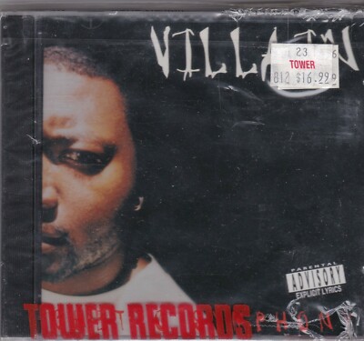 GHETTO SYMPHONY - VILLAIN New Sealed CD 