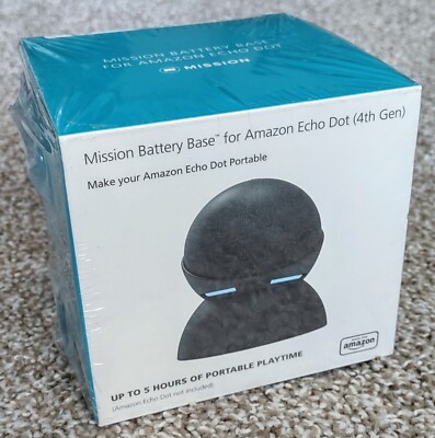 [New] Mission Battery Base for Amazon Echo Dot (4th Gen)