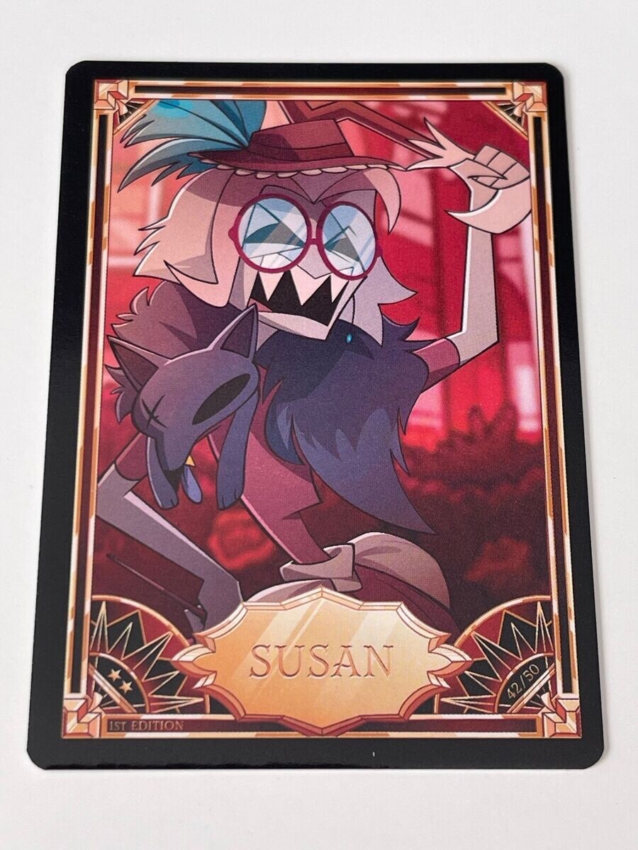 Hazbin Hotel Trading Card SUSAN Season 1 First Editiion | eBay