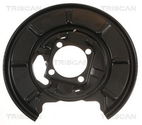 Deflektor, Bremsscheibe Triscan 8125 23201 MERCEDES-BENZ 169 423 01 20