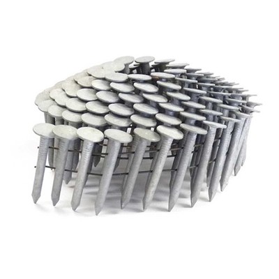 1-1/4'' SMOOTH A153-D HDG COIL ROOFING NAILS 7,200ct | CRN114HP2