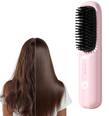 Go Brush Pro,kabellose Haarglättungsbürste,schnelles Aufheizen,negative Ionen