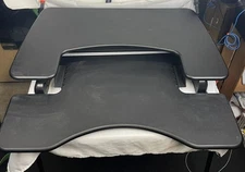 Varidesk Pro Plus 36 Standing Desk Converter 11 Height Setting 2 Tier (Black)