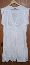 NWT! Steve Madden Dress Womens Size XXL White Flowy Cottagecore Homestead