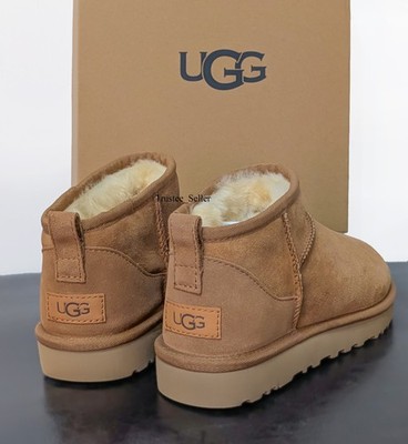 Brand New 100% Authentic UGG Classic Ultra Mini Chestnut 1116109