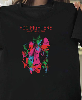 Foo Fighters - Wasting Light Black Cotton Shirt S-5XL CL753