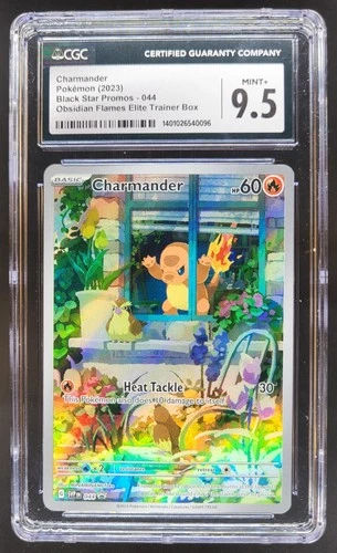 2023-25 Pokemon SV Black Star Promos - SVP EN Charmander #044 CGC 9.5 CG4
