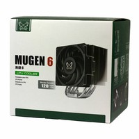 Scythe Mugen 6 Aluminum/Black 120mm CPU Cooling 26.88dB AMD SCMG-6000