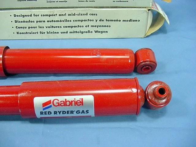 2 Amortiguadores traseros Gabriel para 85-88 Mitsubishi Mirage 85-91 Dodge Colt Foto 3 de 4
