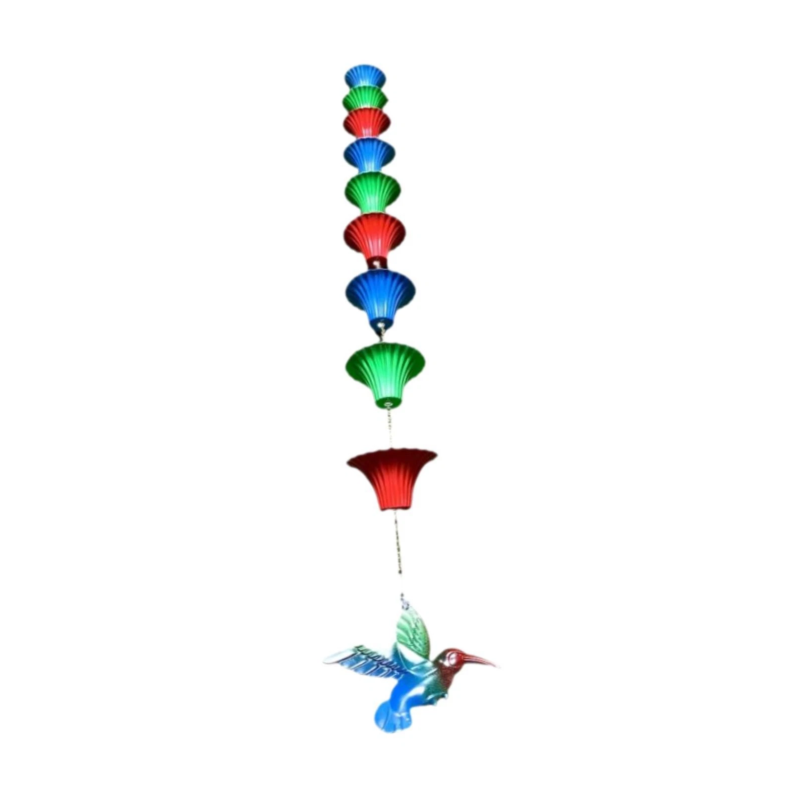 Bird Rain Chain Rainwater Catcher Home Decoration Easy to Install Water Diverter