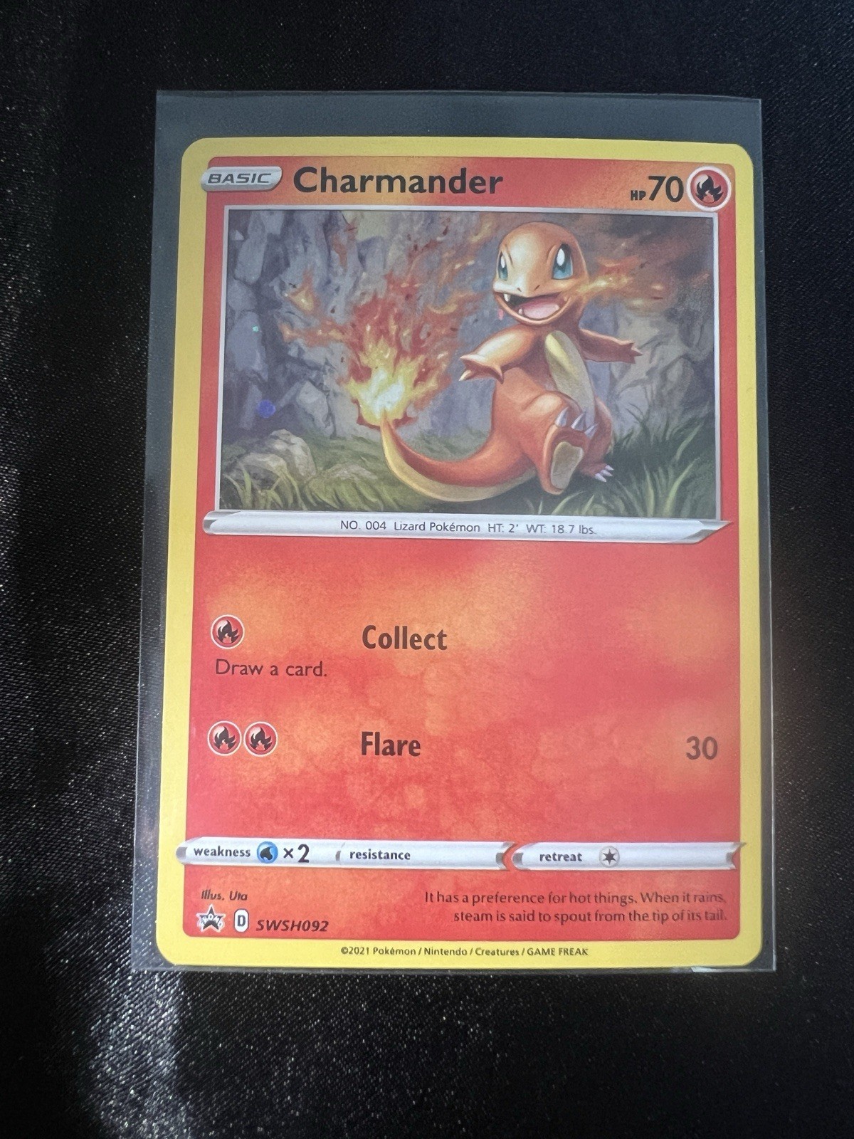 POKÉMON Battle Styles PROMO Errors CHARMANDER SWSH092 holo Bleed/BOLD/Swirl!