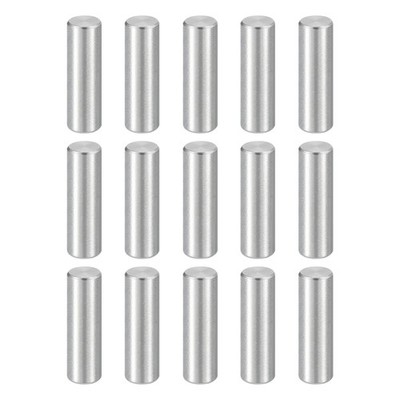 15 Stück Dübelstifte M8 x 28mm Edelstahl für Regalstützen